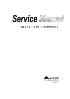 Alto Elvis-12M - Service Manual